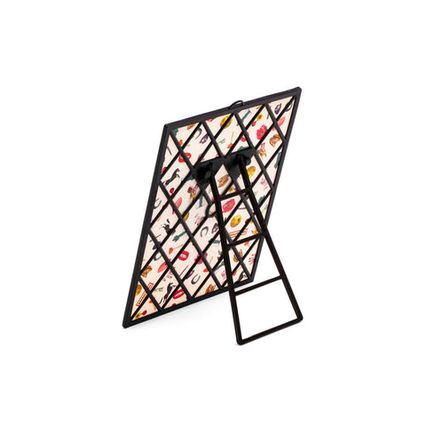 SPECCHIO TOILETPAPER CM.17,5X23 TWO OF SPADES 17101 SELETTI BLACK