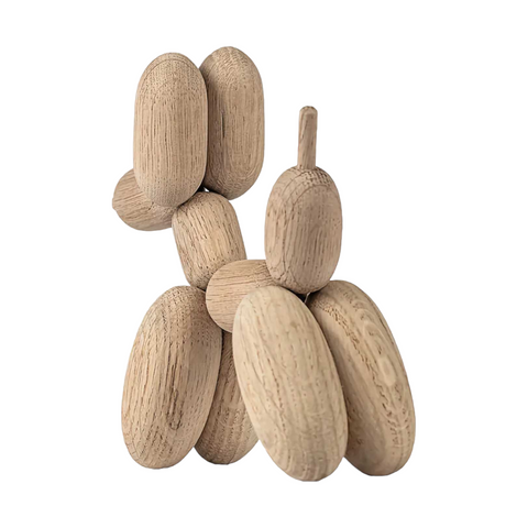 BOYHOOD BALLOON DOG NATURE OAK