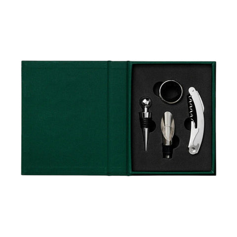 WINE TOOLS THE ESENTIALS  ART. PW00629 PRINTWORKS GREEN