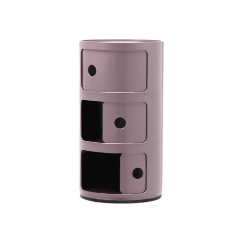 COMODINO COMPONIBILE 3 ELEMENTI MALVA 04967/MV KARTELL PURPLE