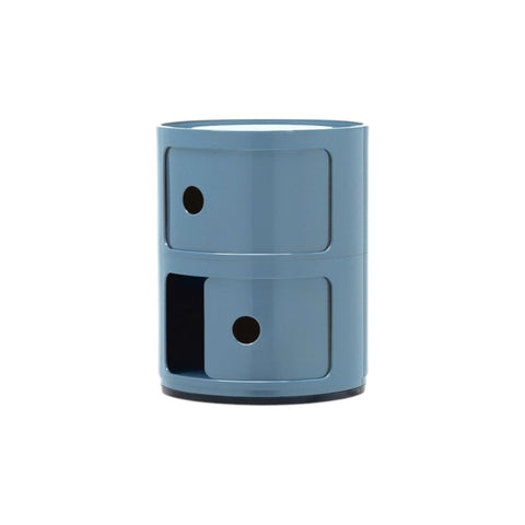 COMODINO COMPONIBILE 2 ELEMENTI AZZURRO 04966/AZ KARTELL BLUE