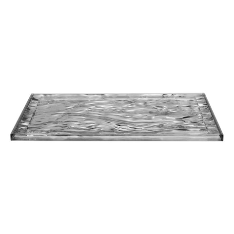 VASSOIO DUNE BIG 55X38 CM CRISTALLO  01210/BA KARTELL TRANSPARENT