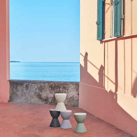 SGABELLO PRINCE AHA GRIGIO LAVANDA 0881078N KARTELL GREY