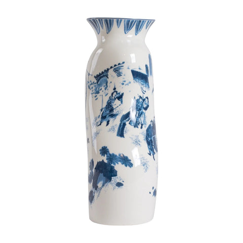 VASO IN PORCELLANA CLASSIC ON ACID KING WEN 11291 SELETTI WHITE