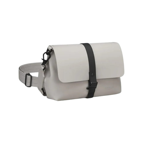 CROSSBODY BAG TAUPE ART. CB101 GASTON LUGA WHITE