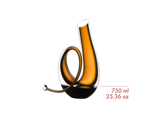 DECANTER HANDMADE 750 CCM HORN 2014/02 RIEDEL TRANSPARENT