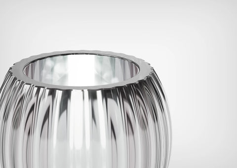LAMPADA S ART. STY-SH11WW STYLISTIC WAVES WHITE