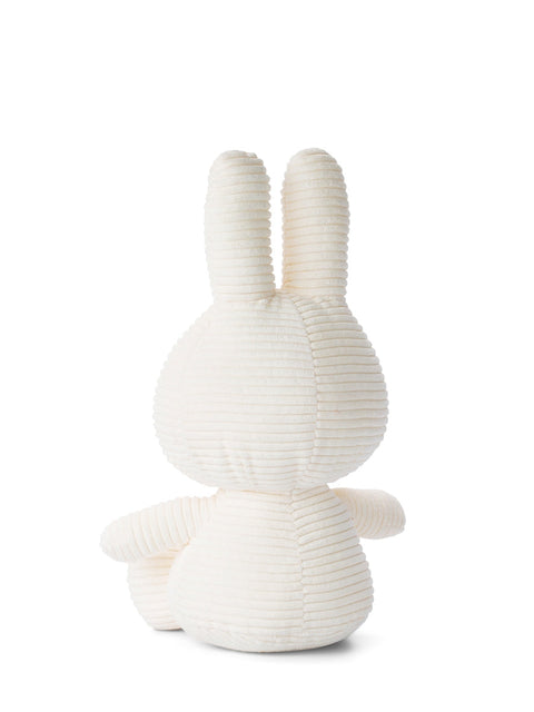 PELUCHES ECO CORDUROY 33CM - 13'' OFFWHITE MIFFY WHITE