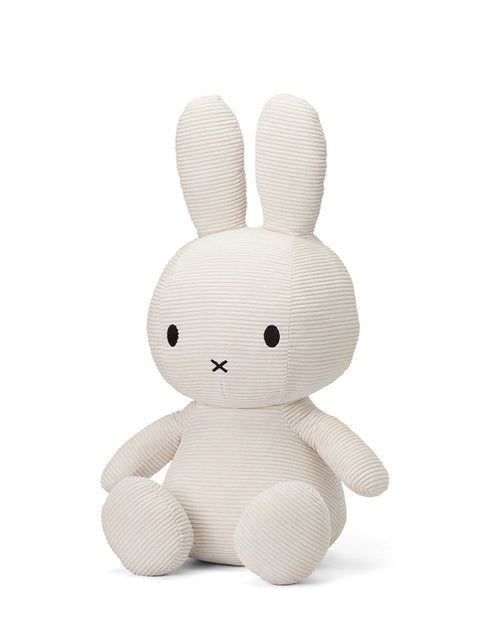 PELUCHES ECO CORDUROY 50CM - 20'' MIFFY WHITE