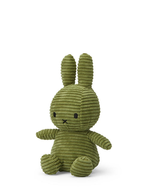 PELUCHES ECO CORDUROY 23CM - 9'' OLIVE GREEN MIFFY GREEN