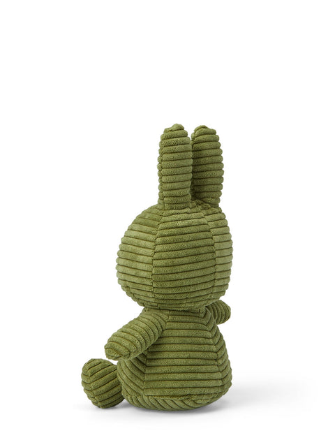 PELUCHES ECO CORDUROY 23CM - 9'' OLIVE GREEN MIFFY GREEN