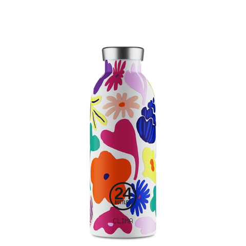 BORRACCIA CLIMA BOTTLE 500 ML ACQUA FIORITA 24 BOTTLES MULTICOLOR