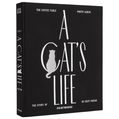 ALBUM FOTO  A CAT'S LIFE PRINTWORKS BLACK