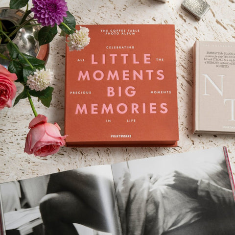 ALBUM FOTO LITTLE MOMENTS BIG MEMORIES ART. PW00732 ORANGE