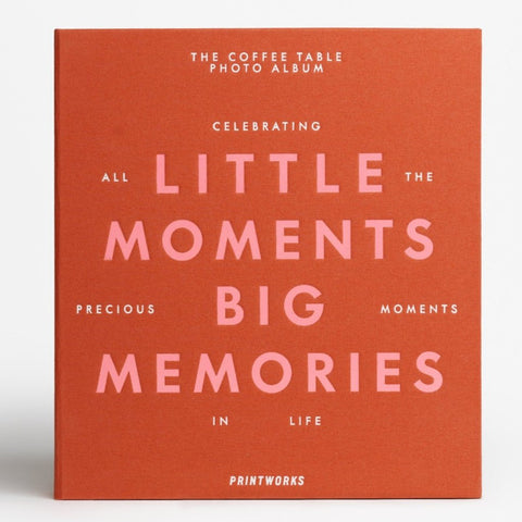 ALBUM FOTO LITTLE MOMENTS BIG MEMORIES ART. PW00732 ORANGE