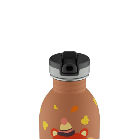 KIDS BOTTLE 500 ML SWEET BEAR 24 BOTTLES BROWN