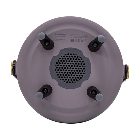 LITE UP PLAY EARTH  AND BLUETOOTH SPEAKER KOODUU BEIGE
