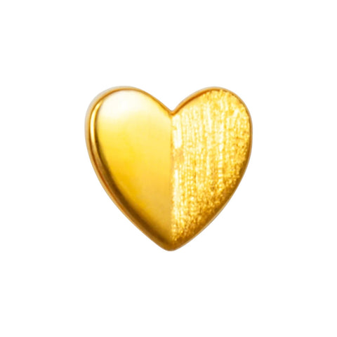 ORECCHINO LULU COPENHAGEN GOLD PLATED 925  LULU1084 HEART WINGS GOLD