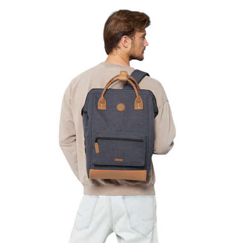 ZAINO ADVENTURER LARGE LONDON BLACK MELANGED CABAIA BLACK