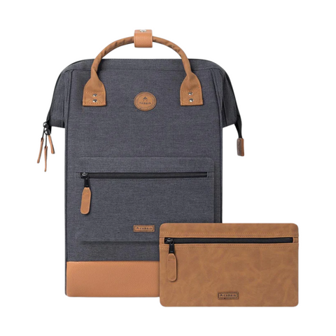 ZAINO ADVENTURER LARGE LONDON BLACK MELANGED CABAIA BLACK