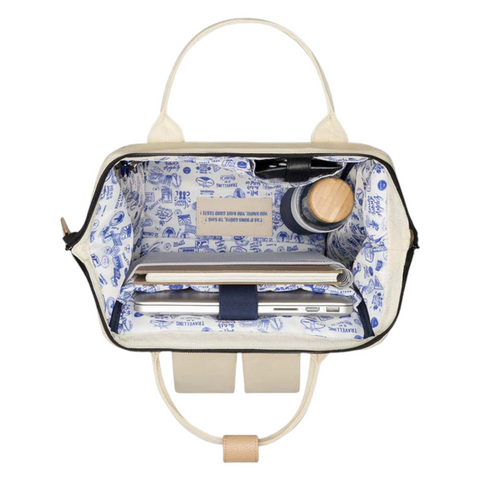 ZAINO ADVENTURER MEDIUM CAPE TOWN CREAM CABAIA WHITE