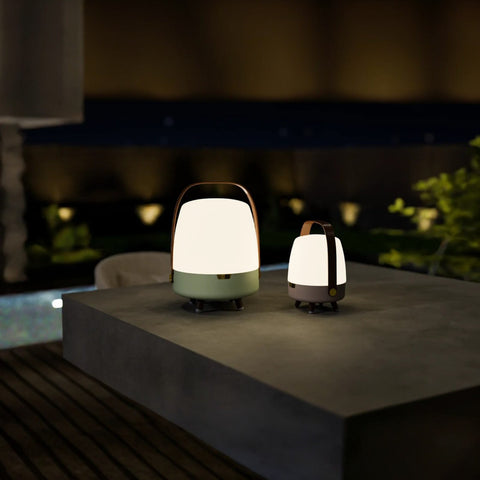 LAMPADA LITE-UP PLAY PETROLEUM AND BLUETOOTH SPEAKER KOODUU GREEN