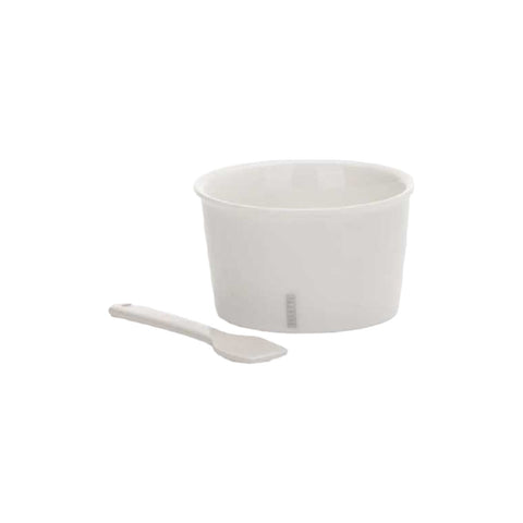 SET 6 COPPETTE GELATO E PALETTA PORCELLANA SELETTI 10642 KIT
