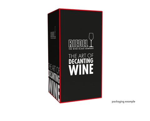 DECANTER HANDMADE BLACK TIE 750 CCM 4100/23 RIEDEL TRANSPARENT