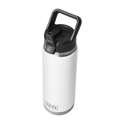 BORRACCIA RAMBLER STRAW BOTTLE YETI WHITE