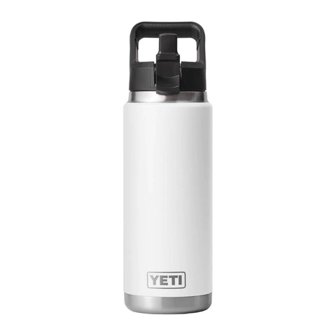 BORRACCIA RAMBLER STRAW BOTTLE YETI WHITE