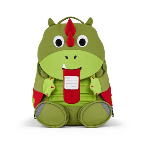 ZAINO LARGE FRIEND KINDERGARTEN DRAGO  AFFENZAHN GREEN
