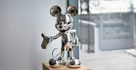 SCULPTURE MICKEY WELCOME 30 CM DISST03002MEAR LEBLON DELIENNE SILVER