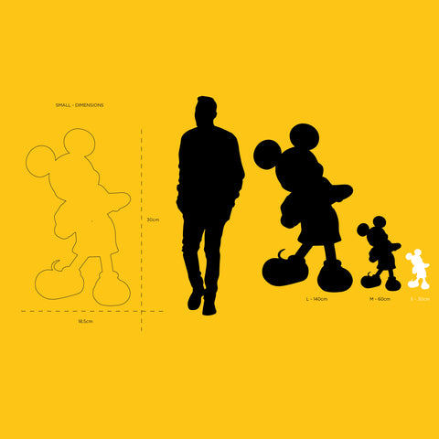 SCULPTURE MICKEY WITH LOVE BLACK & GOLD DISST03003KHNOOR LEBLON DELIENNE BLACK