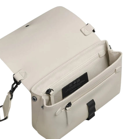 CROSSBODY BAG TAUPE ART. CB101 GASTON LUGA WHITE