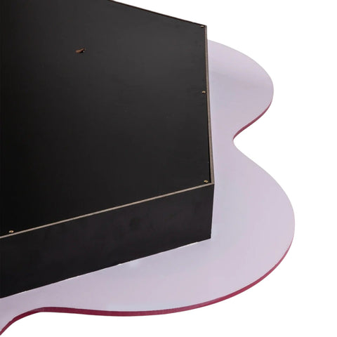SPECCHIO SUPERCURVE MIRROR FLOWER 118X108X4 CM 17163 SELETTI PINK