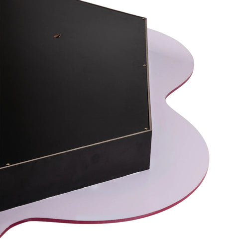 SPECCHIO SUPERCURVE MIRROR TINY FLOWER 85X77X4 CM 17164 SELETTI PINK