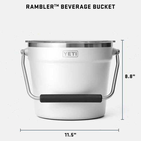 PORTA GHIACCIO BEVERAGE BUCKET 700000003351 YETI WHITE