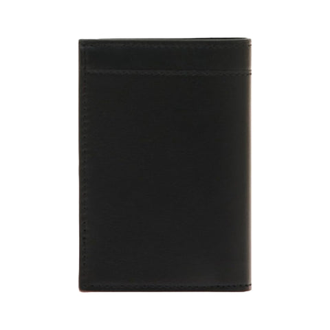 DAILY 23 VERTICAL WALLET ZIP GRAINED BLACK PINEIDER ART. PTS714056