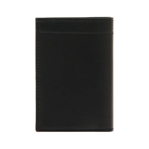 DAILY 23 VERTICAL WALLET ZIP GRAINED BLACK PINEIDER ART. PTS714056