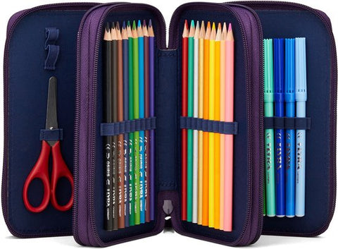 ASTUCCIO 3 ZIP FIRE MAXI JUNGLEBEAR ERGOBAG MULTICOLOR