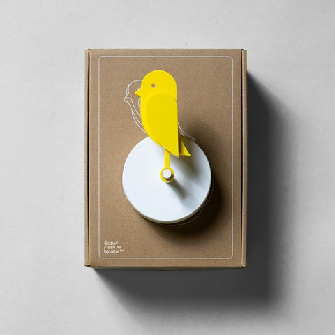 BIRDIE CA1-100 FRESH AIR MONITOR YELLOW
