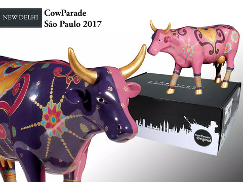 COW PARADE L NEW DELHI ART. 46784 MULTICOLOR