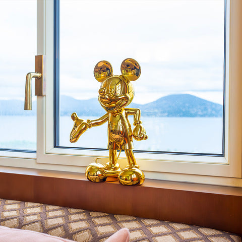 SCULPTURE MICKEY WELCOME 30CM DISST03002MEOR LEBLON DELIENNE GOLD