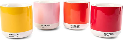 TAZZA LATTE THERMO MUG PANTONE ART. 101020021 COPENHAGEN DESIGN ORANGE