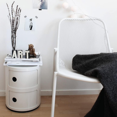 COMODINO COMPONIBILE UN ELEMENTO 4953/03 KARTELL WHITE