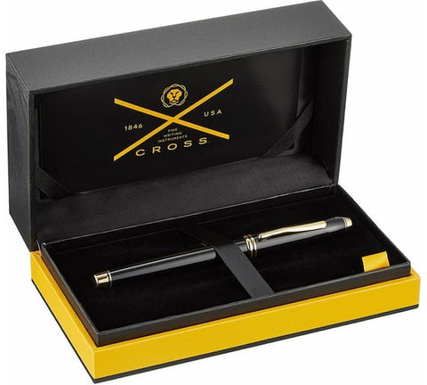 ROLLER TOWNSEND NERO-ORO AT575 CROSS BLACK