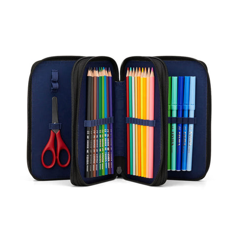 ASTUCCIO 3 ZIP ERGOBAGFIRE MAXI SUPER REFLECTBEAR ERGOBAG MULTICOLOR