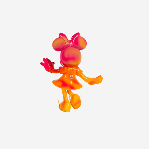 SCULPTURE MINNIE WELCOME SUNRISE PINK DISST03102DEG6 LEBLON DELIENNE MULTICOLOR