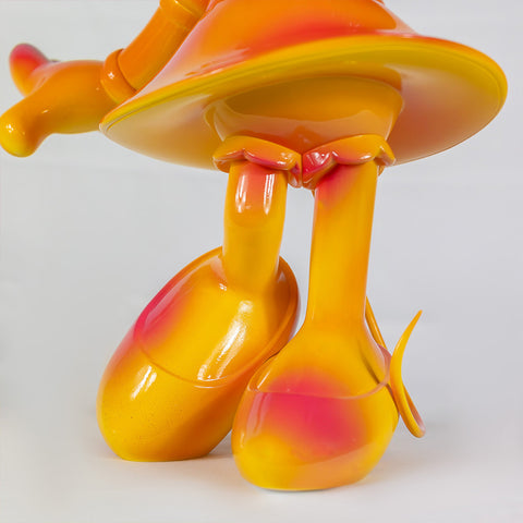 SCULPTURE MINNIE WELCOME SUNRISE PINK DISST03102DEG6 LEBLON DELIENNE MULTICOLOR