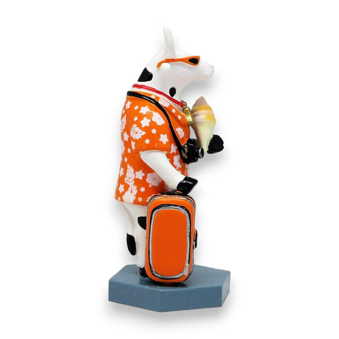 COW PARADE VACATION MEDIUM RESIN ART. 47908